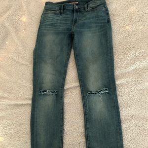 Tommy Hilfiger ripped skinny jeans